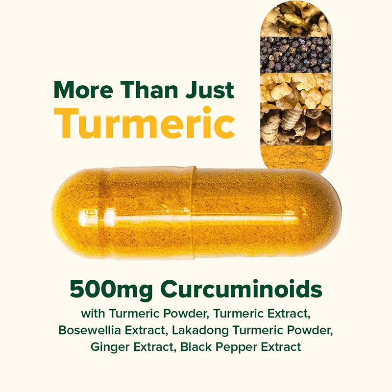 Turmeric Curcumin Dietary Supplement Capsules
