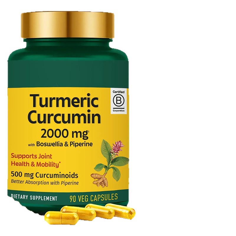 Turmeric Curcumin Dietary Supplement Capsules